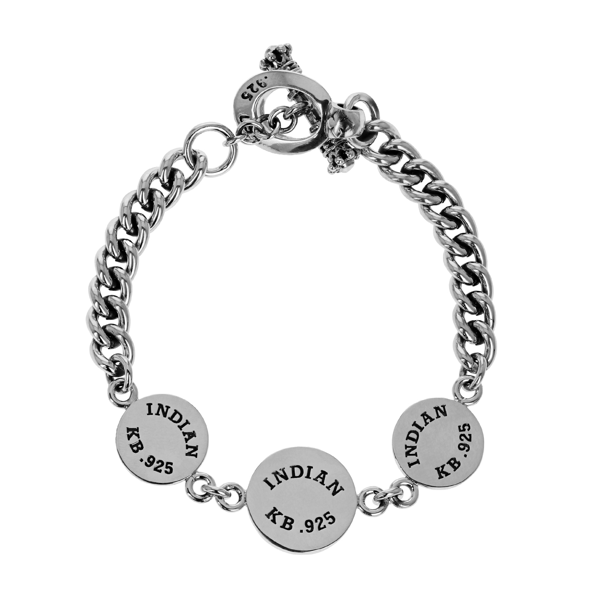 4gm LBV Sterling Silver Charm Bracelet for Kids