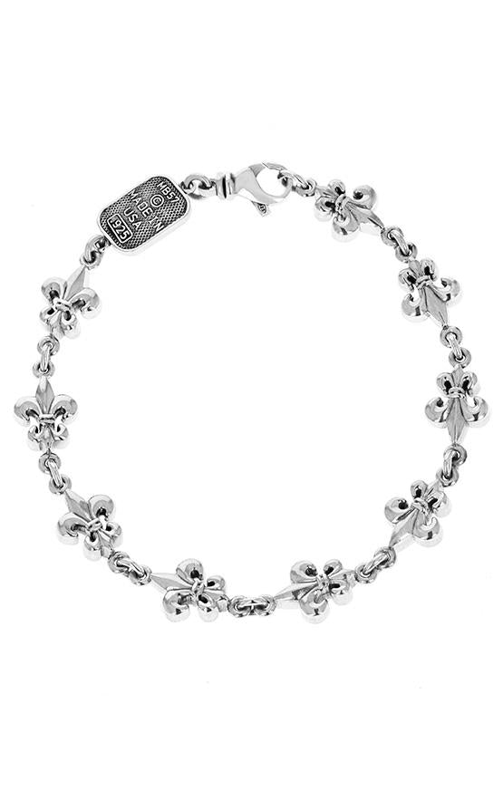 king baby large fleur de lis bracelet