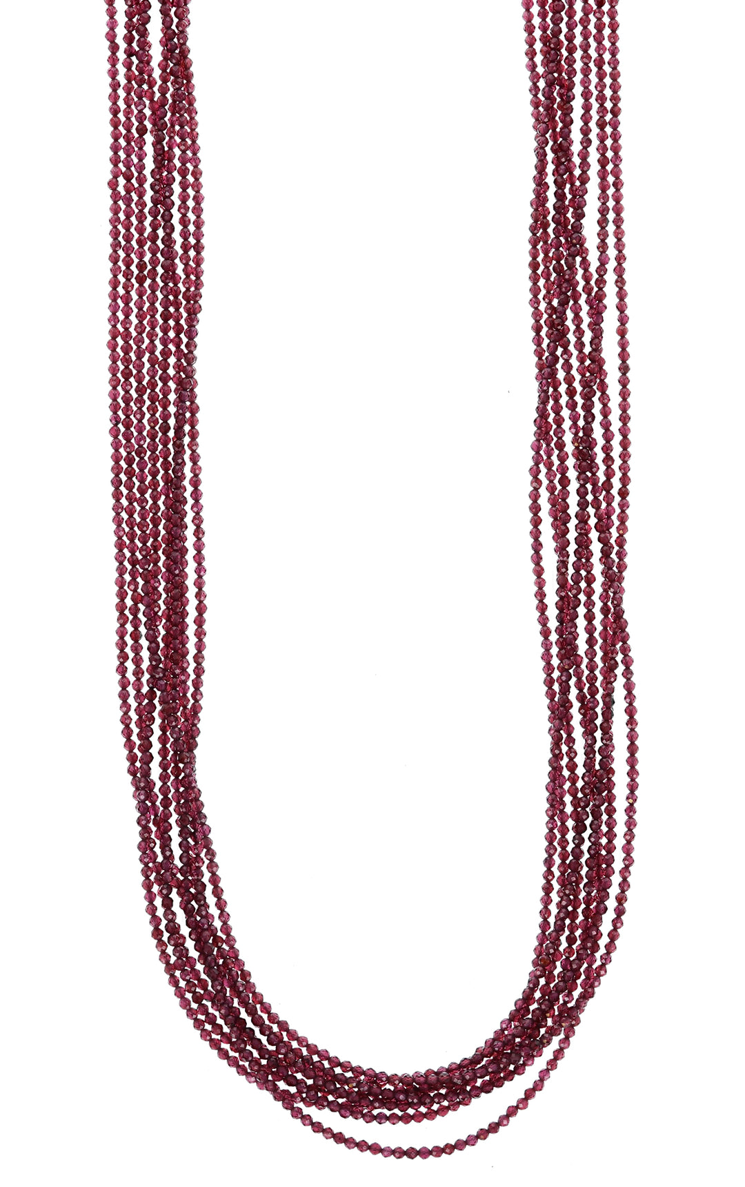 king baby womens garnet necklace