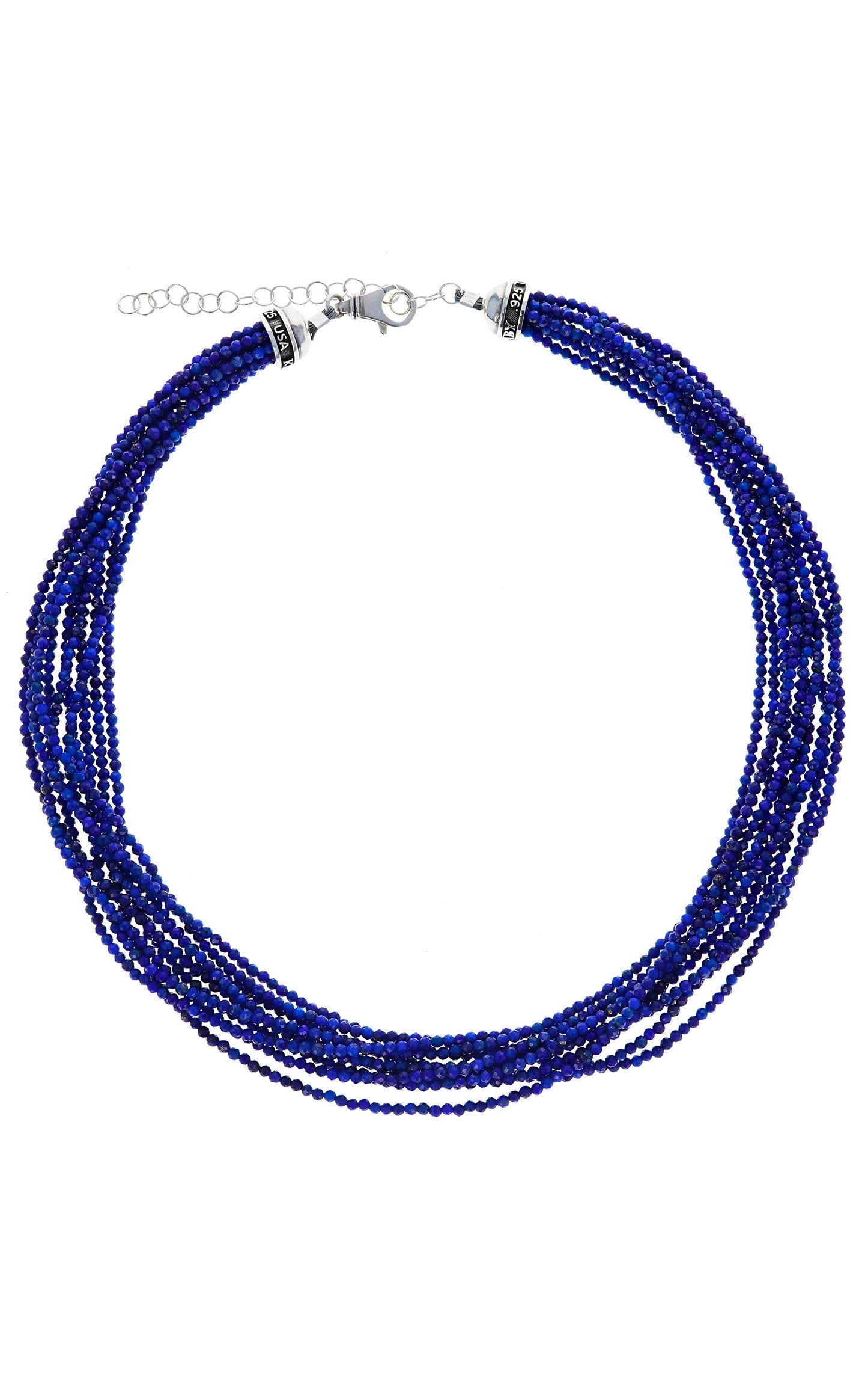 king baby womens ten strand lapis lazuli necklace