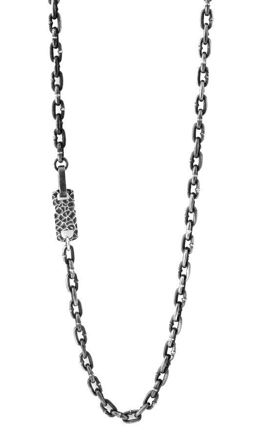 Boat Link Necklace with Lobster Clasp (24 in. length)