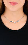 king baby wing star necklace