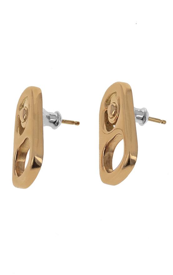 king baby 18k gold earrings