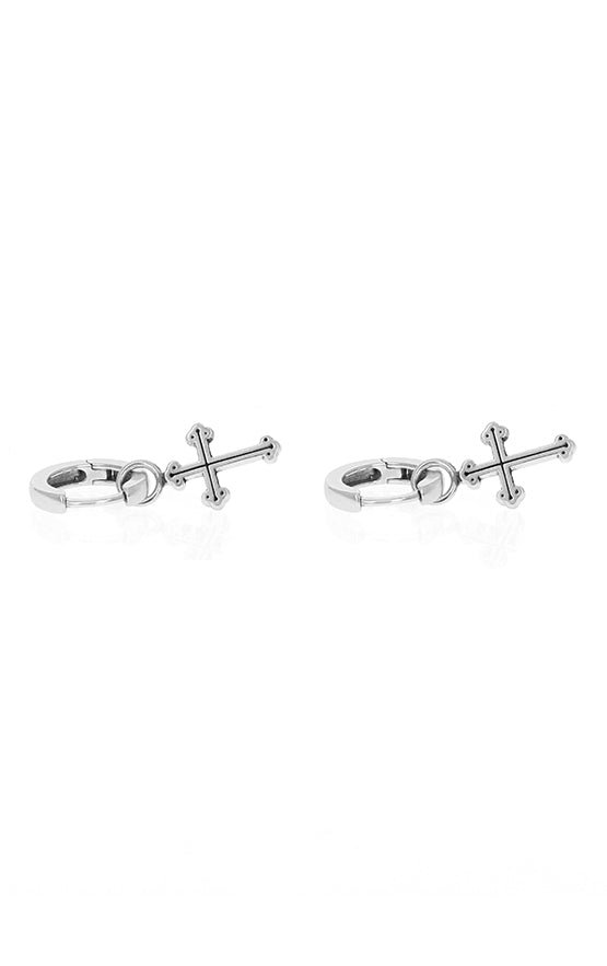 king baby womens traditional cross earrings