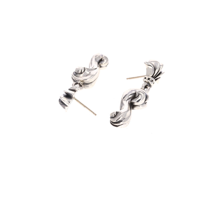 sterling silver king baby earrings