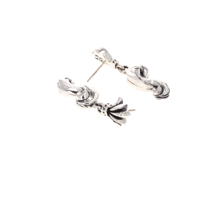 sterling silver king baby earrings