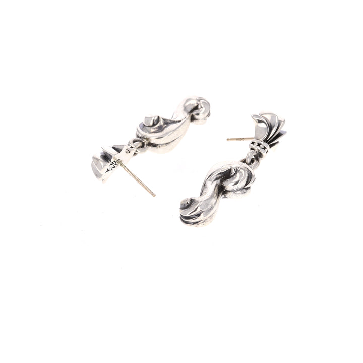 sterling silver king baby earrings