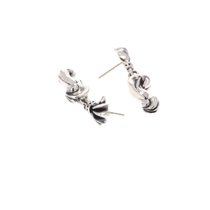 sterling silver king baby earrings