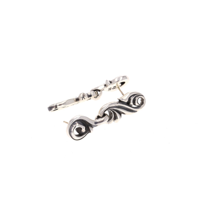 sterling silver king baby earrings