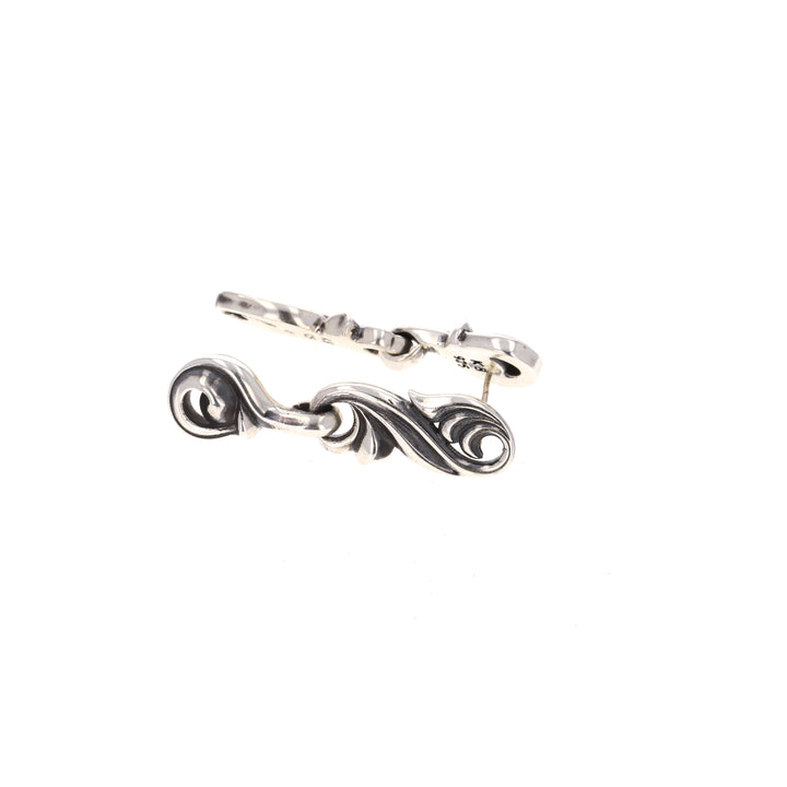 sterling silver king baby earrings