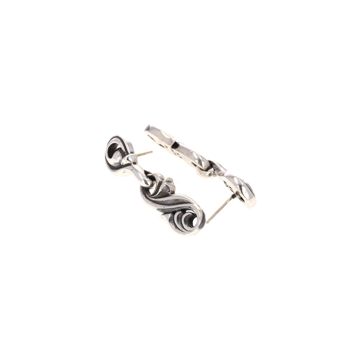 sterling silver king baby earrings