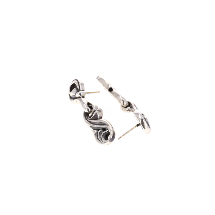 sterling silver king baby earrings