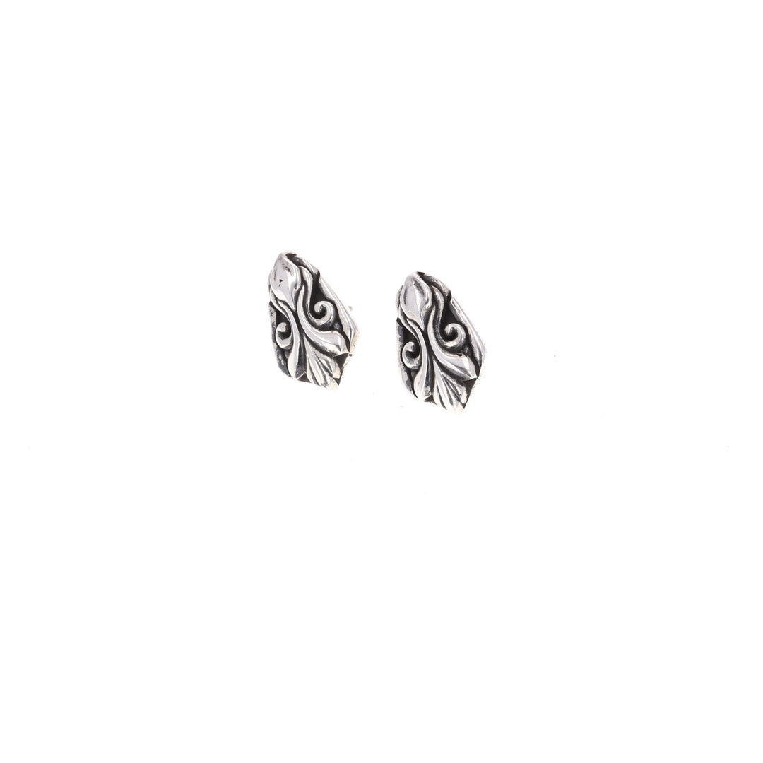 sterling silver king baby earrings