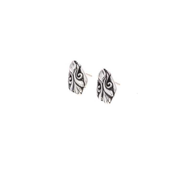 sterling silver king baby earrings