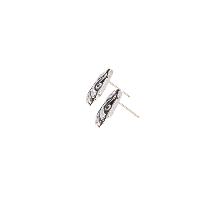 sterling silver king baby earrings