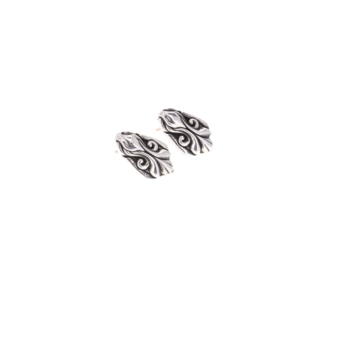 sterling silver king baby earrings