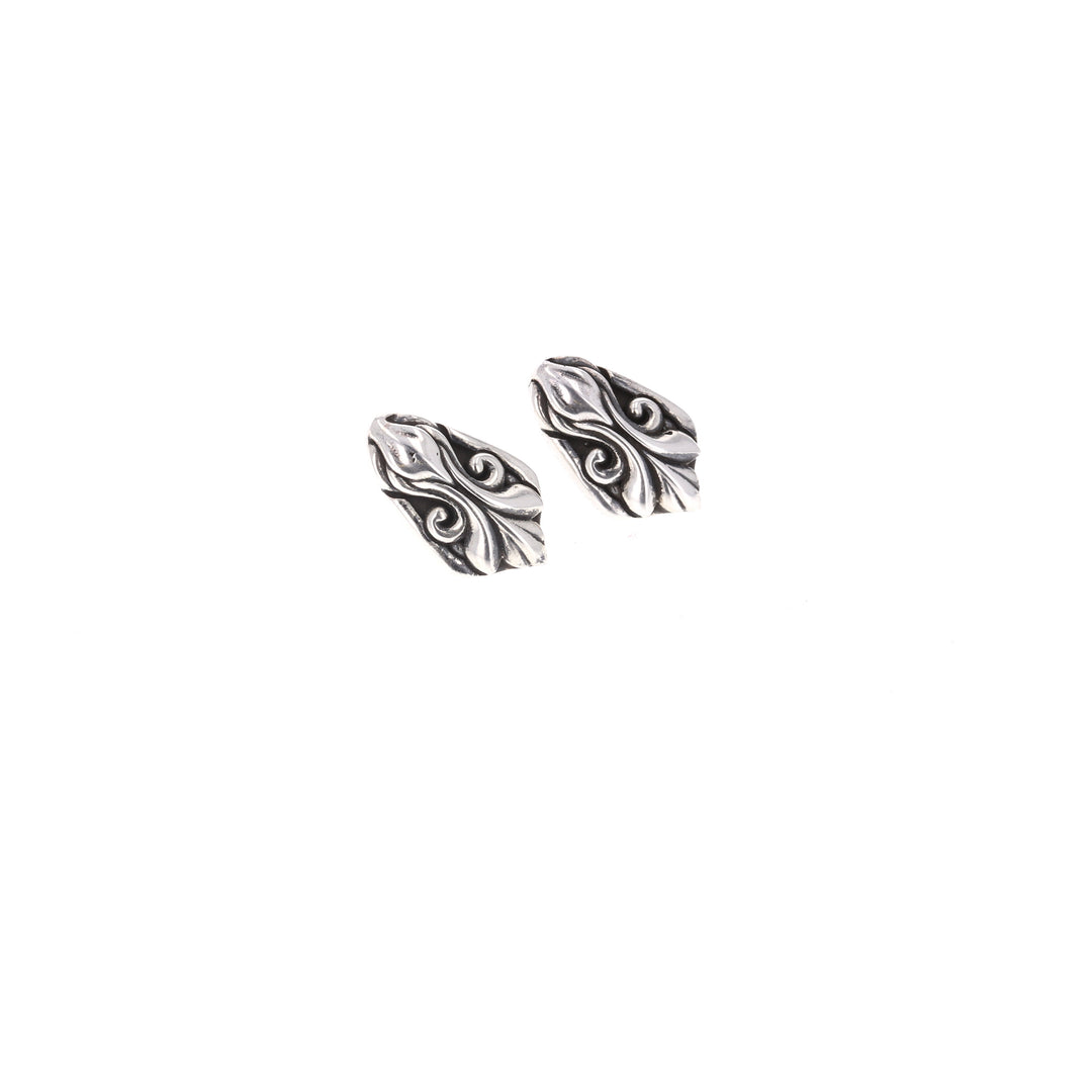 sterling silver king baby earrings