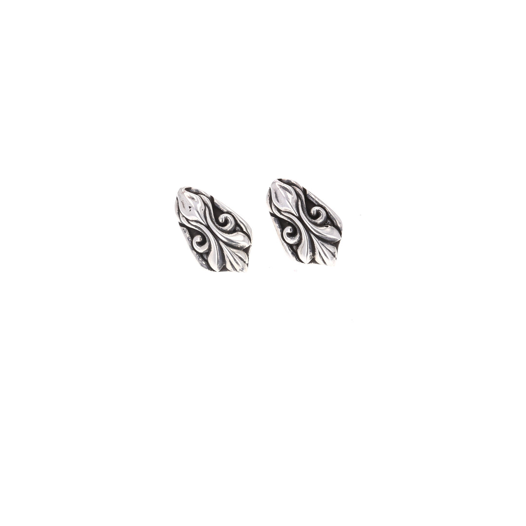 sterling silver king baby earrings