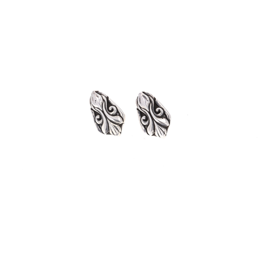 sterling silver king baby earrings