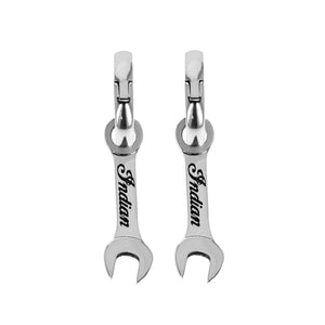 Indian Motorcycle Wrench Earrings