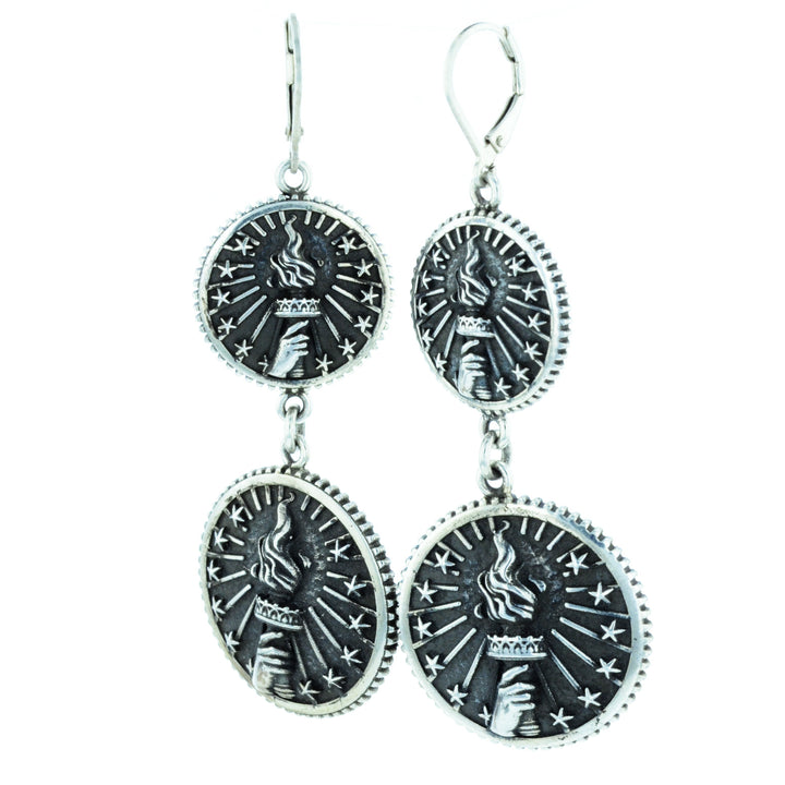 Torch Concho Earrings