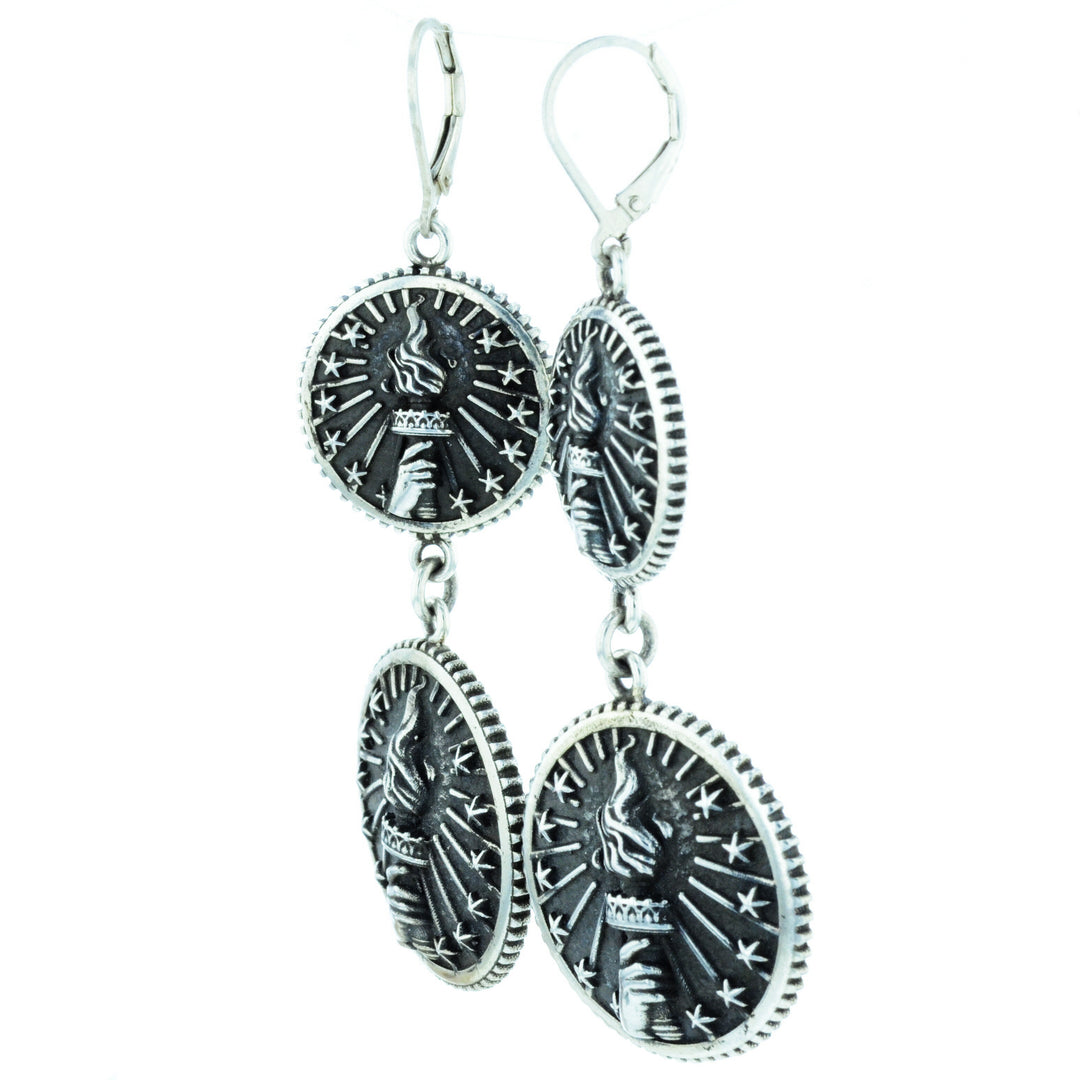 Torch Concho Earrings