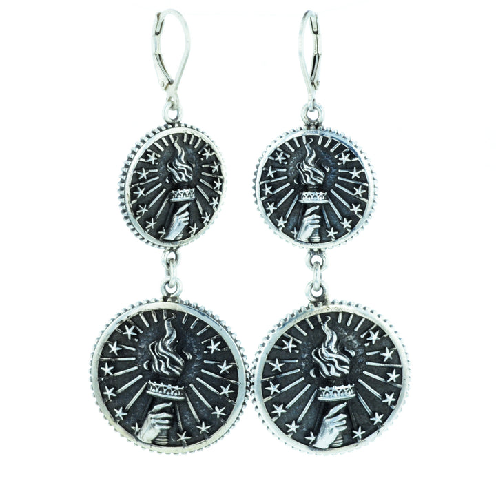 Torch Concho Earrings