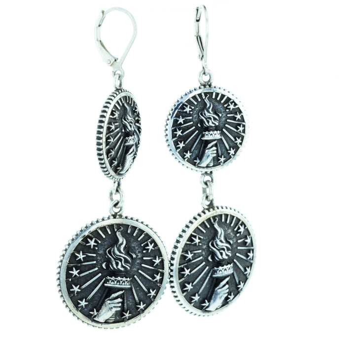 Torch Concho Earrings