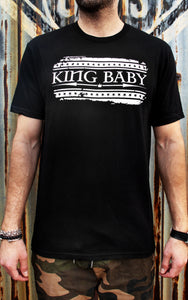 black king baby flag graphic tee