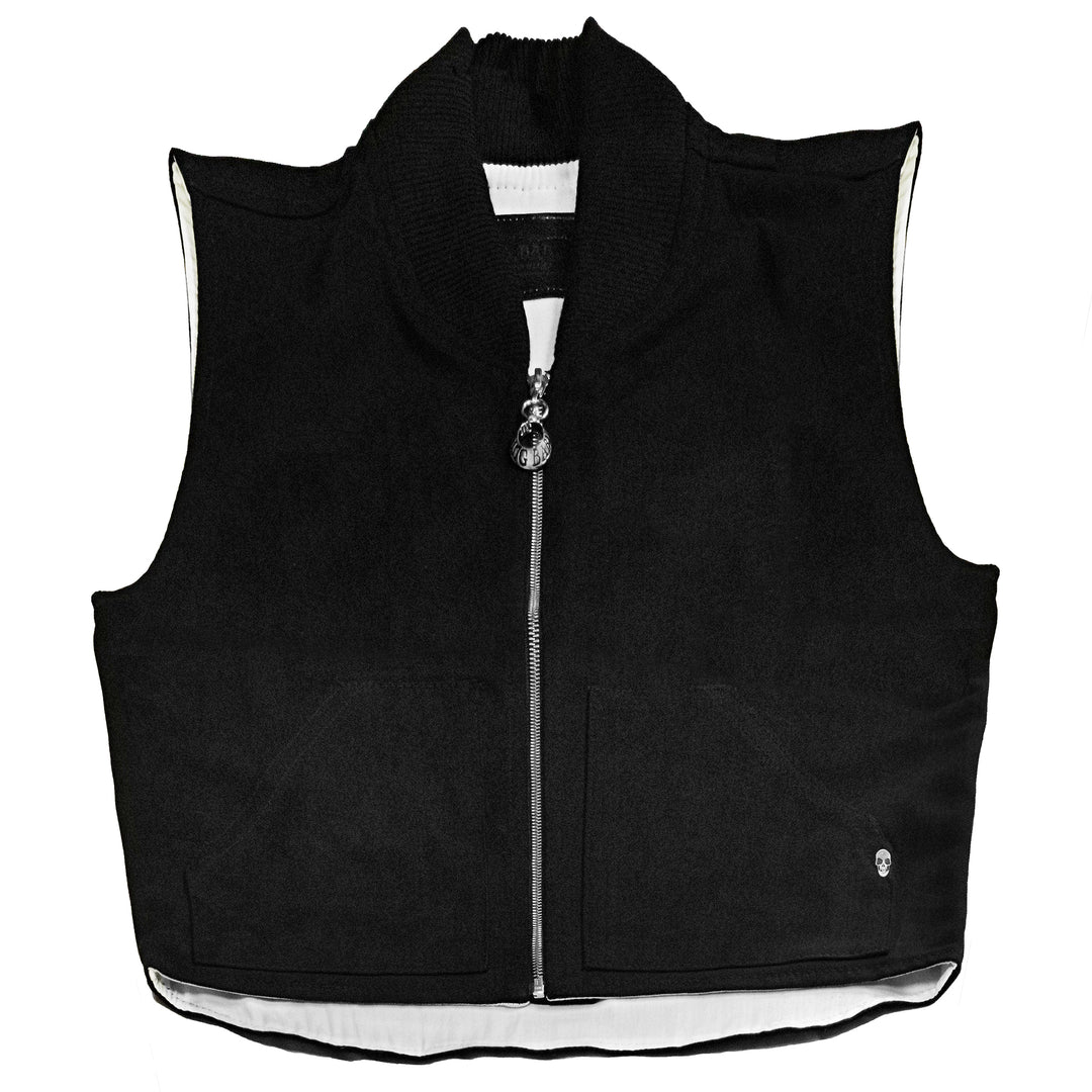 Black Denim Everyday Vest