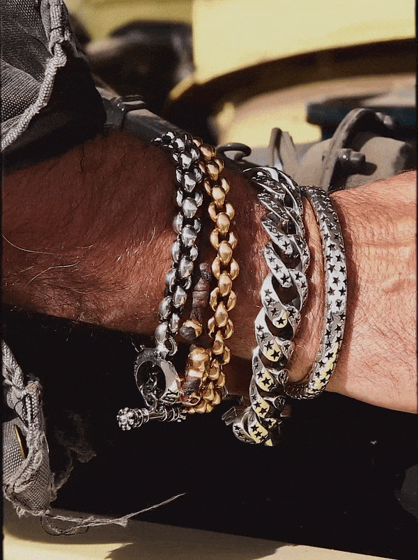 Large Infinity Link Bracelet – King Baby Large Infinity Link Bracelet – King Baby