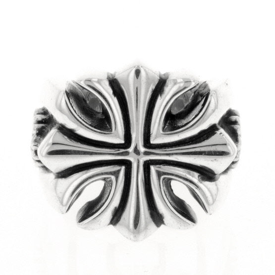 king baby men's gothic cross ring