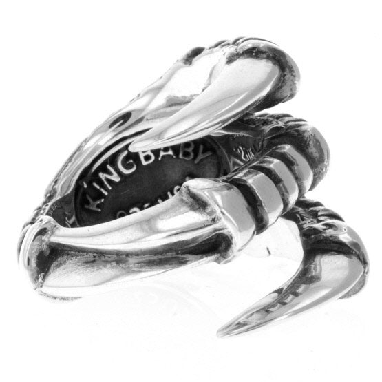 Large Raven Claw Ring