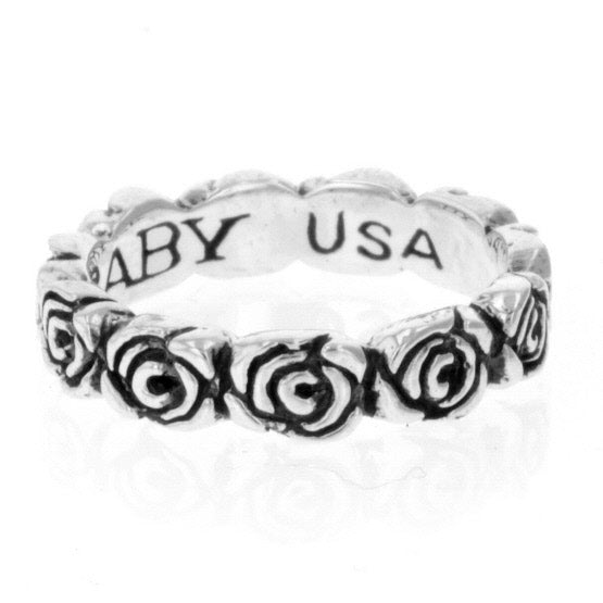 king baby infinity rose ring