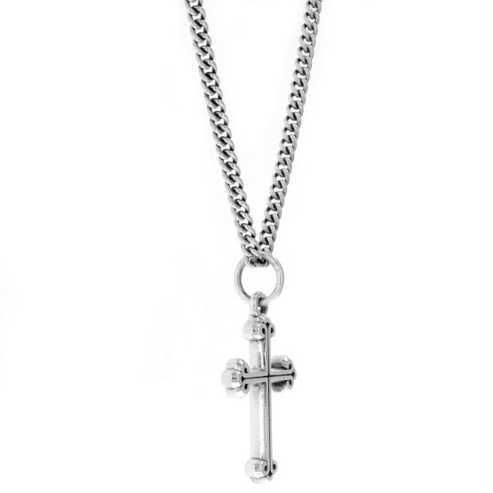 king baby small traditional cross pendant