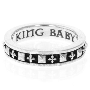 king baby men's cross ring