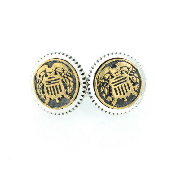 Shield Concho Cufflinks