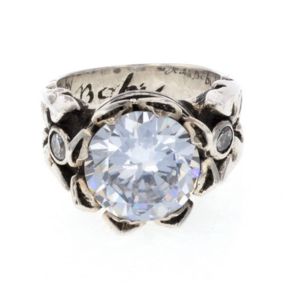 13mm Crown Ring w/ CZ