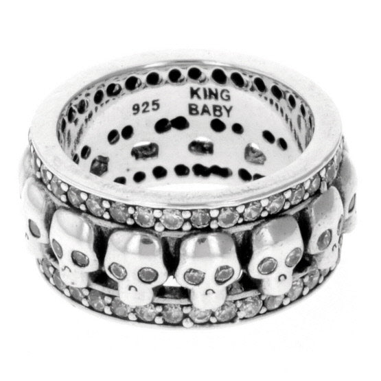 king baby womens skull ring