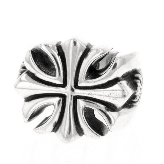 king baby men's gothic cross ring