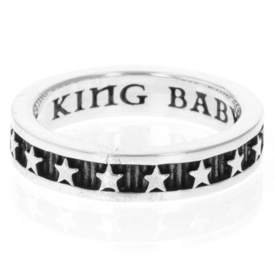 king baby mens star ring