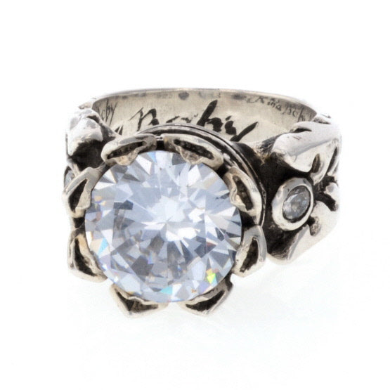 13mm Crown Ring w/ CZ