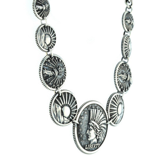 Concho Statement Necklace