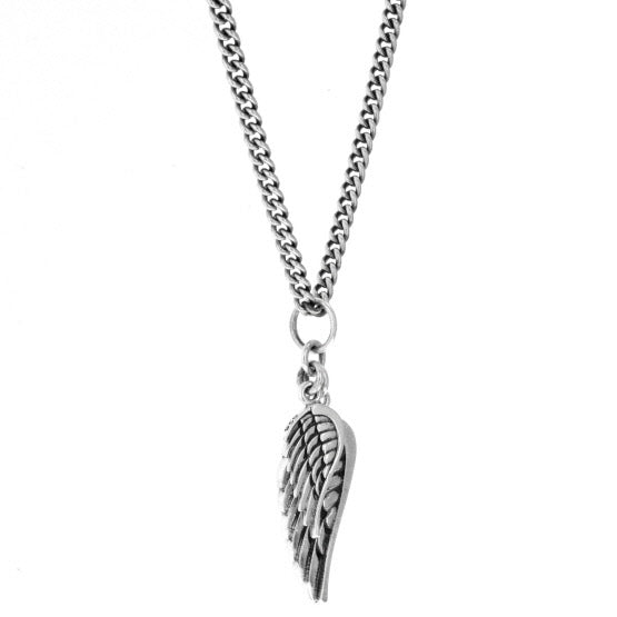 king baby double wing pendant