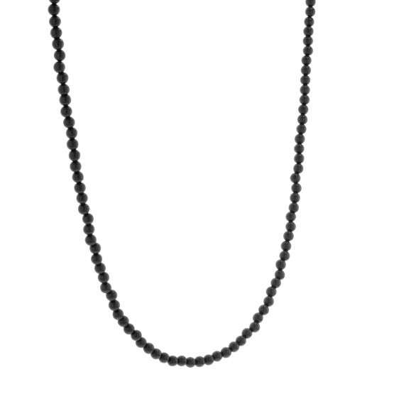 king baby mens onyx necklace