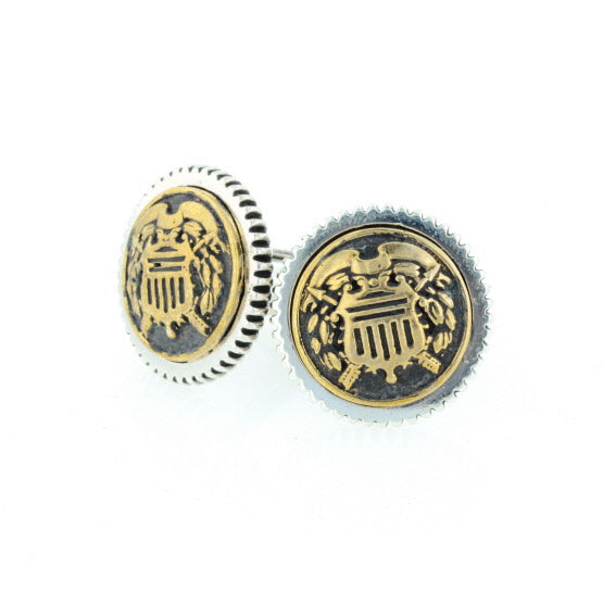 Shield Concho Cufflinks