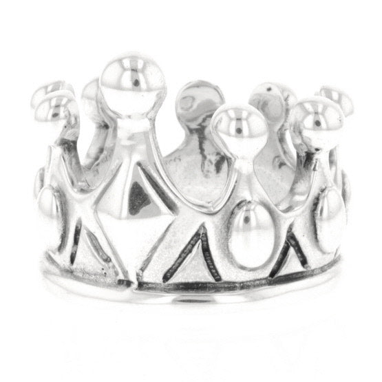 king baby mens crown ring