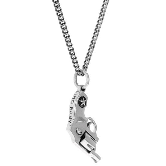 king baby revolver pendant