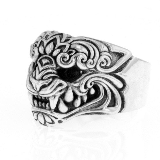 king baby oni mask ring