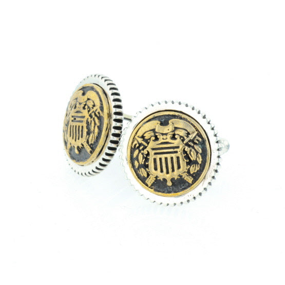 Shield Concho Cufflinks